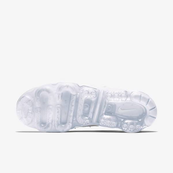 Men's Nike Air VaporMax Plus Sneakers White / Platinum / White | NK941UCM