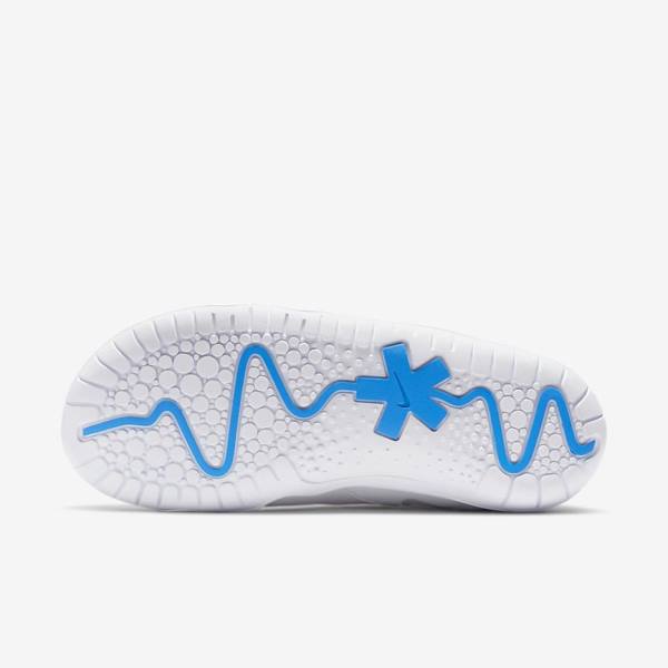 Men's Nike Air Zoom Pulse Sneakers White / Blue / Platinum | NK563TSV