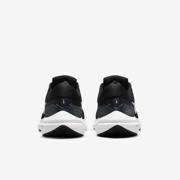 Men's Nike Air Zoom Vomero 16 Road Running Shoes Black / Dark Grey / White | NK803KDB