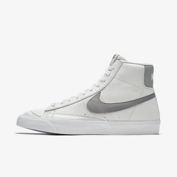 Men\'s Nike Blazer Mid By You Custom Sneakers Multicolor | NK173VJG