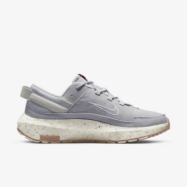 Men's Nike Crater Remixa Sneakers Grey / Brown | NK984FMS