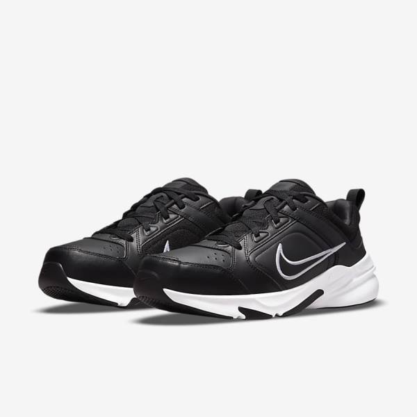 Men's Nike Defy All Day (Extra Wide) Training Shoes Black / White | NK507HFX