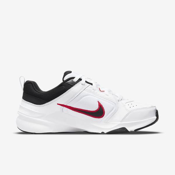 Men's Nike Defy All Day Training Shoes White / Red / Black | NK091BAJ