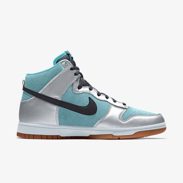 Men's Nike Dunk High By You Custom Sneakers Multicolor | NK891STM