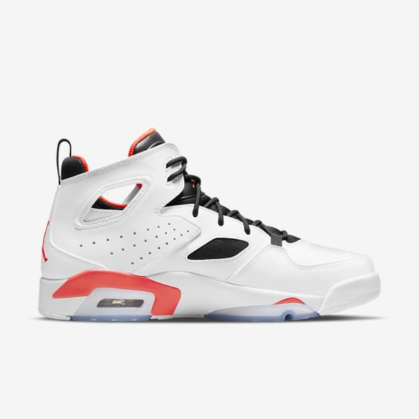 Men's Nike Jordan Flight Club 91 Sneakers White / Black | NK487MKN