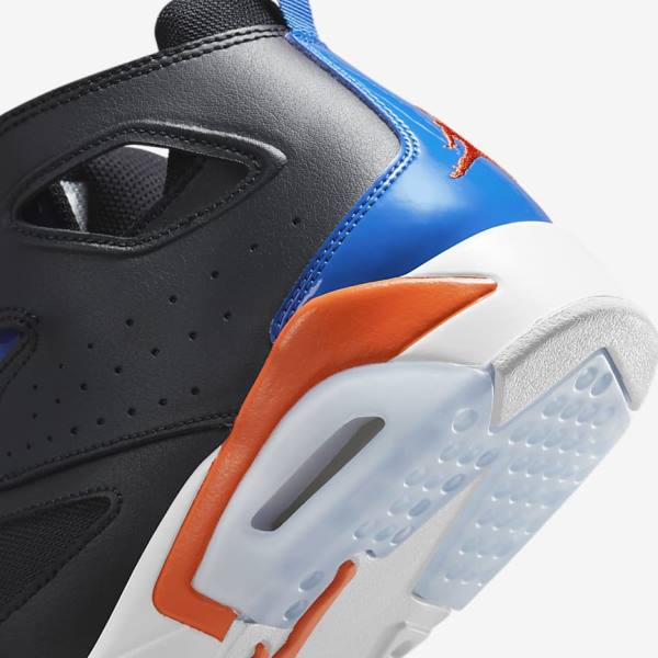 Men's Nike Jordan Flight Club 91 Sneakers Black / Royal / White / Orange | NK548BMR