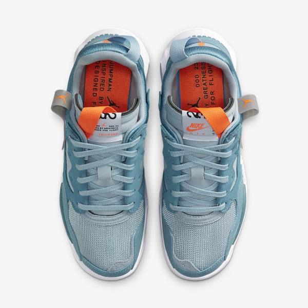 Men's Nike Jordan MA2 Sneakers Light Blue / Grey / Orange | NK365LDQ