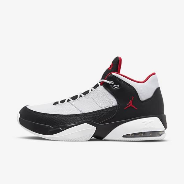 Men\'s Nike Jordan Max Aura 3 Sneakers White / Black / Red | NK940RWE