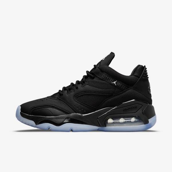 Men\'s Nike Jordan Point Lane Jordan Shoes Black / White | NK819GCY