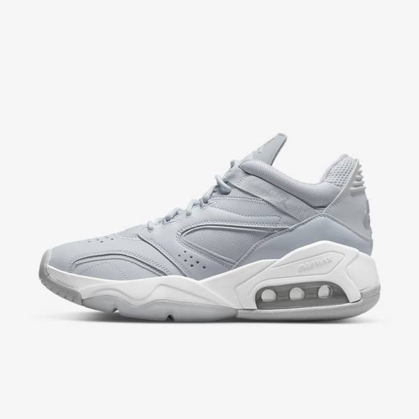 Men\'s Nike Jordan Point Lane Sneakers Platinum / White / Grey | NK960UEQ