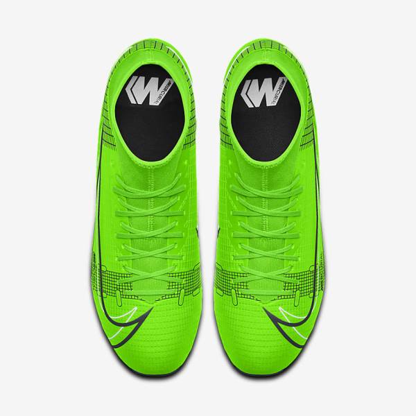 Men's Nike Mercurial Superfly 8 Academy By You Custom Football Shoes Multicolor | NK230TPE