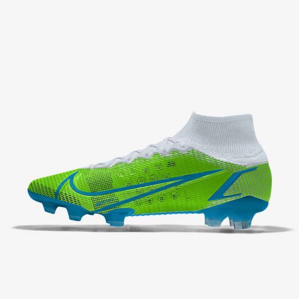 Men\'s Nike Mercurial Superfly 8 Elite By You Custom Football Shoes Multicolor | NK079RIJ