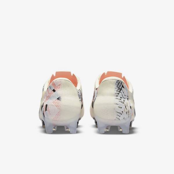 Men's Nike Mercurial Vapor Next Nature FG Firm-Ground Football Shoes Light Pink / Orange / Black | NK417QHK