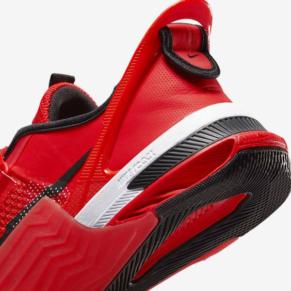 Men's Nike Metcon 7 FlyEase Training Shoes Red / White / Black | NK078HBN