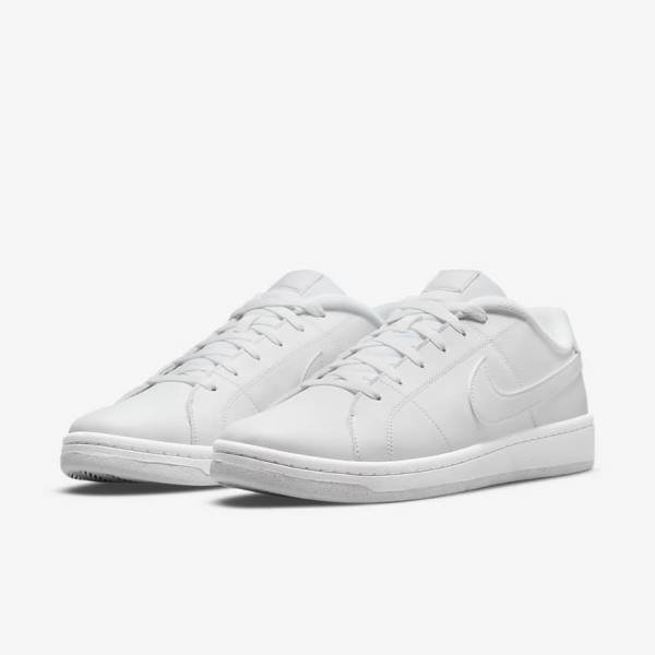 Men's Nike NikeCourt Royale 2 Next Nature Sneakers White | NK371CWK