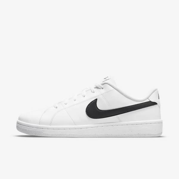 Men\'s Nike NikeCourt Royale 2 Next Nature Sneakers White / Black | NK814YOR