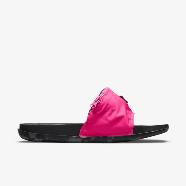 Men's Nike OffCourt Be True Slides Pink | NK802PAJ