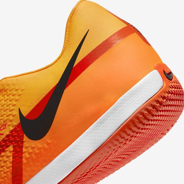 Men's Nike Phantom GT2 Academy IC Indoor-Court Football Shoes Orange / Light Red / Black | NK209RSU