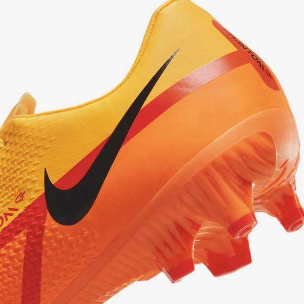 Men's Nike Phantom GT2 Academy MG Multi-Ground Football Shoes Orange / Light Red / Black | NK859XSP