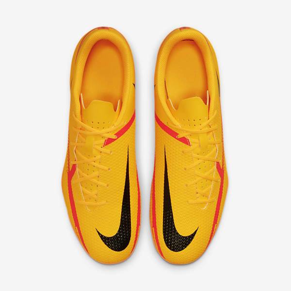 Men's Nike Phantom GT2 Club MG Multi-Ground Football Shoes Orange / Light Red / Black | NK893KTZ