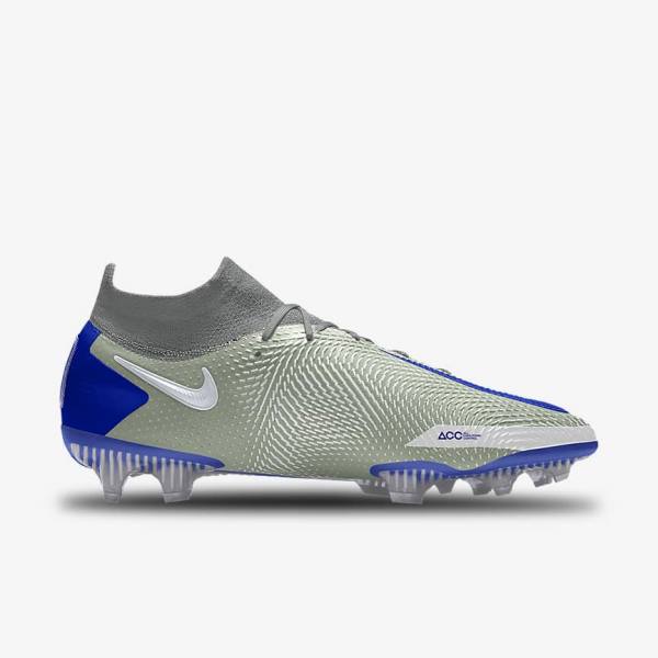 Men's Nike Phantom GT Elite By You Custom Firm Ground Football Shoes Multicolor | NK854BMK