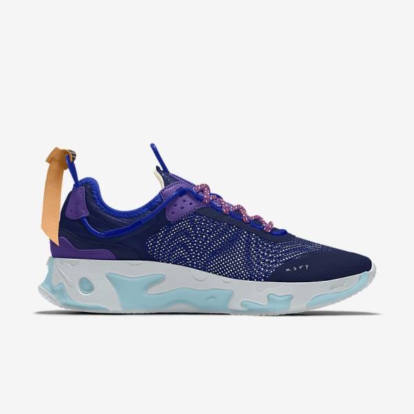 Men's Nike React Live By You Custom Sneakers Multicolor | NK576EAS