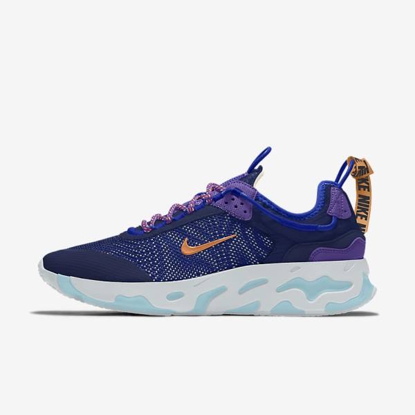 Men\'s Nike React Live By You Custom Sneakers Multicolor | NK576EAS