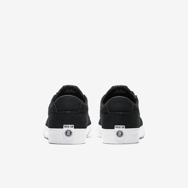 Men's Nike SB Shane Skate Shoes Black / White | NK629MDC