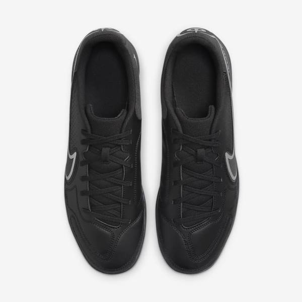 Men's Nike Tiempo Legend 9 Club IC Indoor-Court Football Shoes Black / Dark Grey | NK806QIS