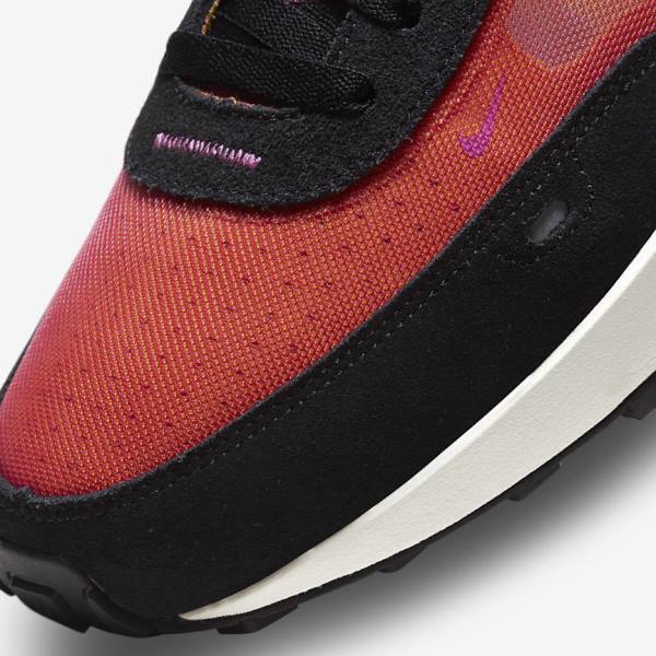 Men's Nike Waffle One Sneakers Fuchsia / Black / Gold | NK762DSW