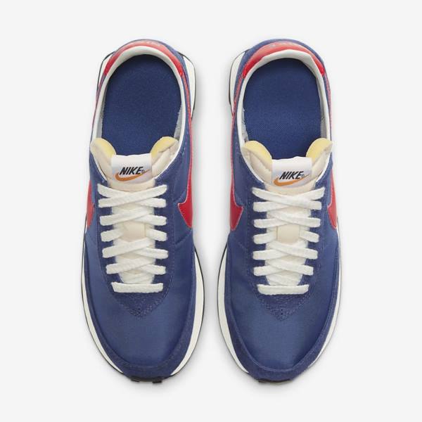 Men's Nike Waffle Trainer 2 SP Sneakers Navy / Navy / White / Orange | NK039QUW