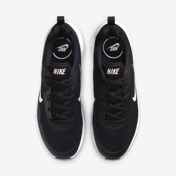 Men's Nike Wearallday Sneakers Black / White | NK205BLT