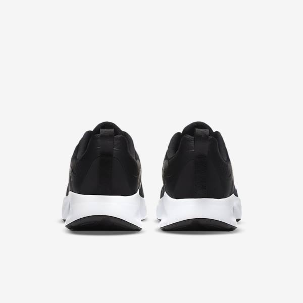 Men's Nike Wearallday Sneakers Black / White | NK205BLT