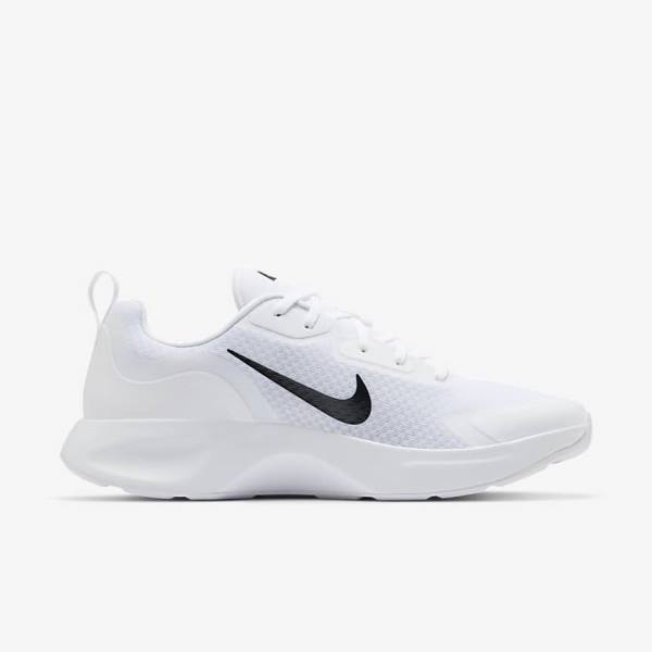 Men's Nike Wearallday Sneakers White / Black | NK623IVG