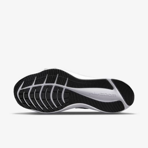 Men's Nike Winflo 8 Road Running Shoes Black / Dark Grey / White | NK839LQW