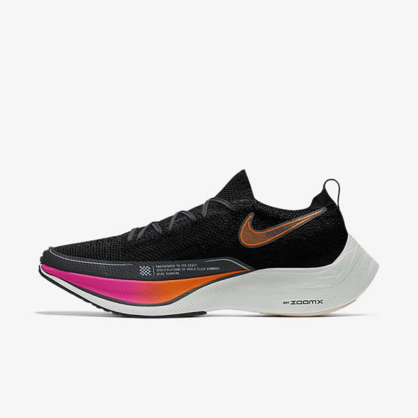 Men\'s Nike ZoomX Vaporfly NEXT% 2 By You Road Racing Running Shoes Multicolor | NK602VTY