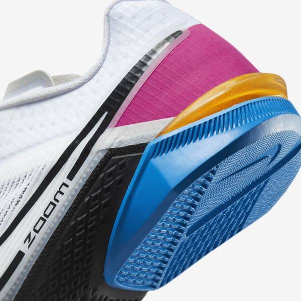 Men's Nike Zoom Metcon Turbo 2 Training Shoes White / Blue / Pink / Black | NK463AWQ