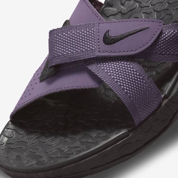 Women's Nike ACG Air Deschutz Sandals Black | NK034WAM