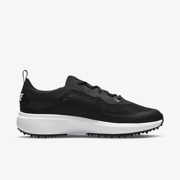 Women's Nike Ace Summerlite Golf Shoes Black / White | NK509JFT