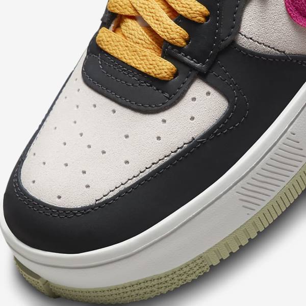 Women's Nike Air Force 1 Fontanka Sneakers White / Purple / Pink | NK145DMB