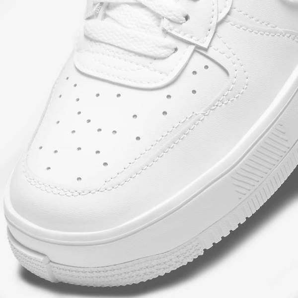 Women's Nike Air Force 1 Fontanka Sneakers White / Yellow / White | NK850RVJ