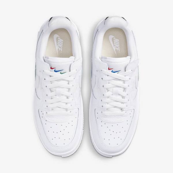 Women's Nike Air Force 1 Fontanka Sneakers White | NK910FJG