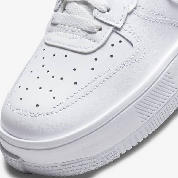 Women's Nike Air Force 1 Fontanka Sneakers White | NK910FJG