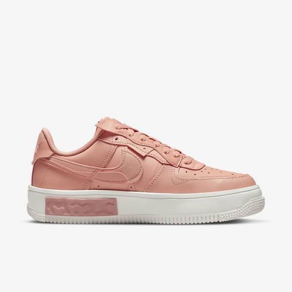 Women's Nike Air Force 1 Fontanka Sneakers White / Red Pink / Light | NK914HZV