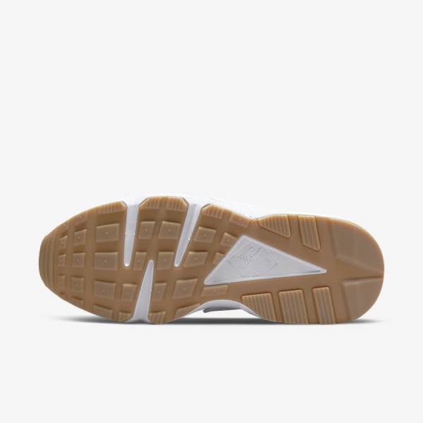 Women's Nike Air Huarache Sneakers Khaki / Light Brown / White | NK012OWG