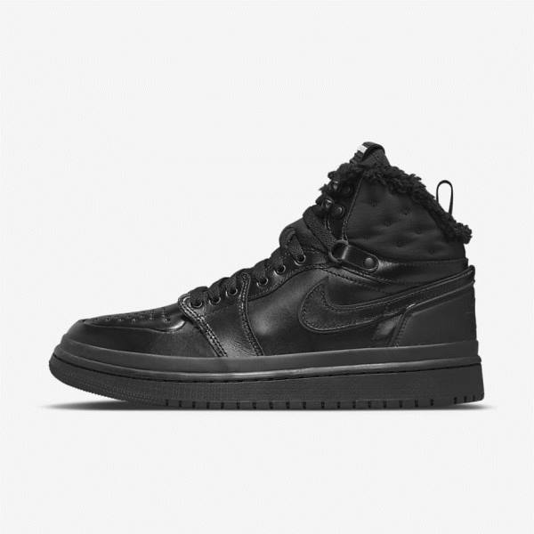 Women\'s Nike Air Jordan 1 Acclimate Sneakers Black / White | NK016PEO