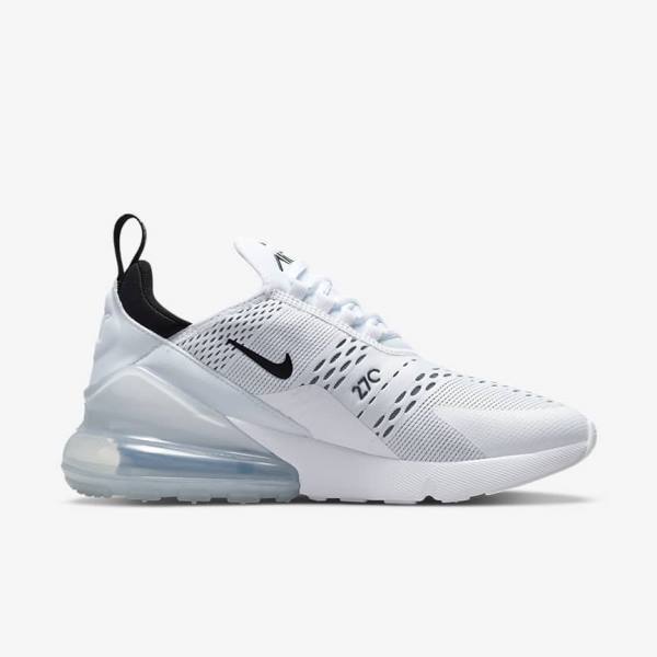 Women's Nike Air Max 270 Sneakers White / Black | NK960IKG