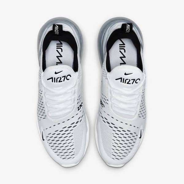 Women's Nike Air Max 270 Sneakers White / Black | NK960IKG