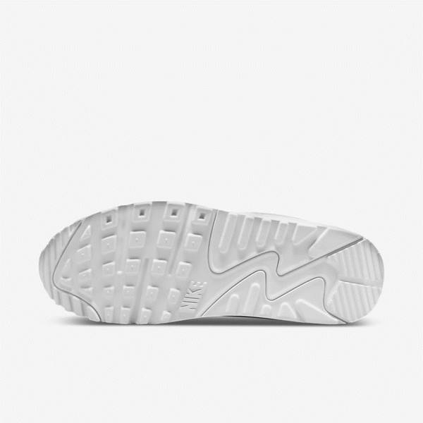 Women's Nike Air Max 90 Sneakers White | NK564ULB