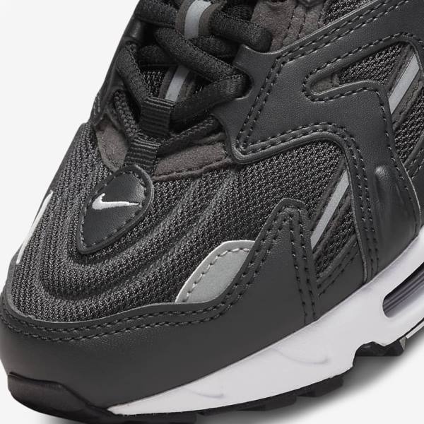 Women's Nike Air Max 96 2 Sneakers Black / Metal Silver / White | NK734KCL